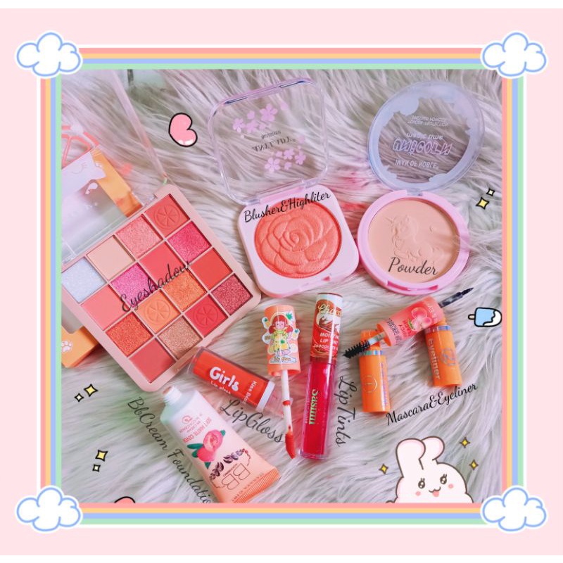 PROMO!!!PAKET MAKE UP PEACH KOMPLIT TERBARU