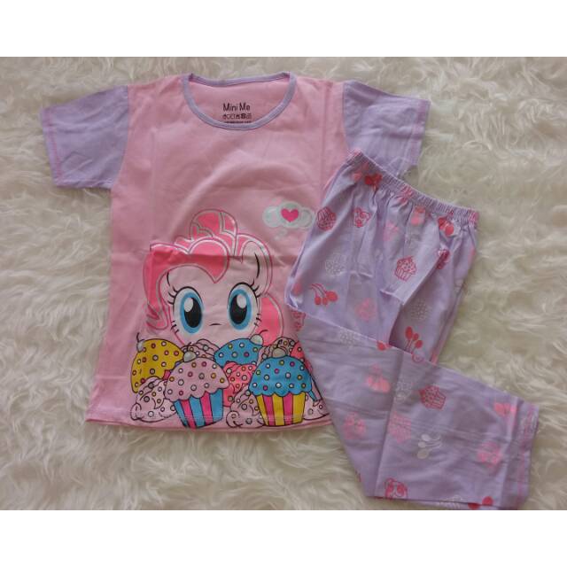 Piyama little pony / set piyama little pony / baju tidur little pony