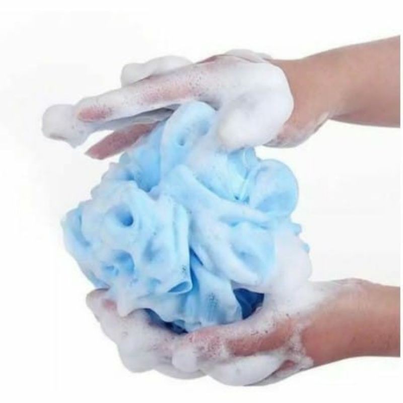 SPONS MANDI SHOWER PUFF JUMBO 30 GR/SPON MANDI JUMBO