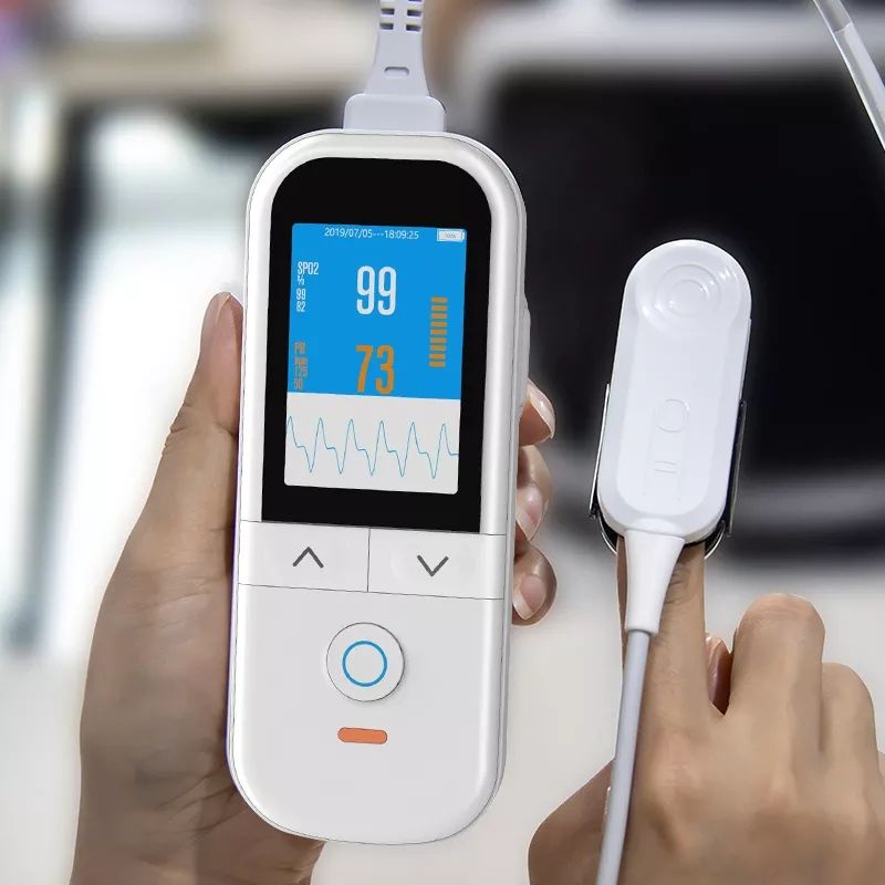 Pulse oximeter bisa di charger, untuk bayi, anak anak, dan dewasa merek boxym