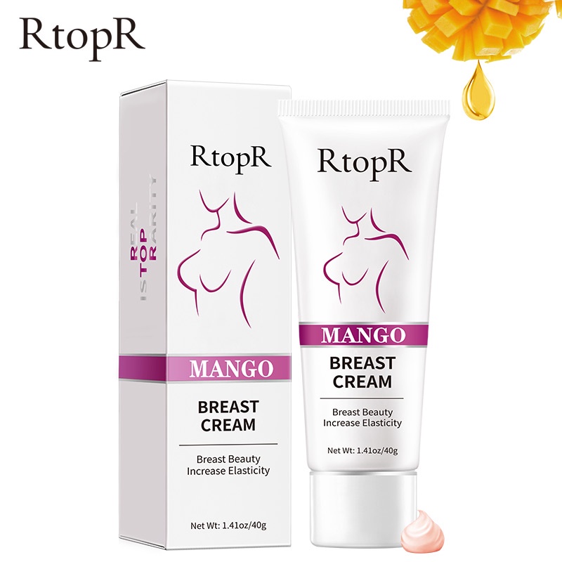 RtopR pembesar payudara Mango Sexy Boobs Cream -pembesar payudara ampuh permanen &amp; Pengencang/mengencangkan Payudara  Bust (Pengaktif Hormon Kewanitaan)40g