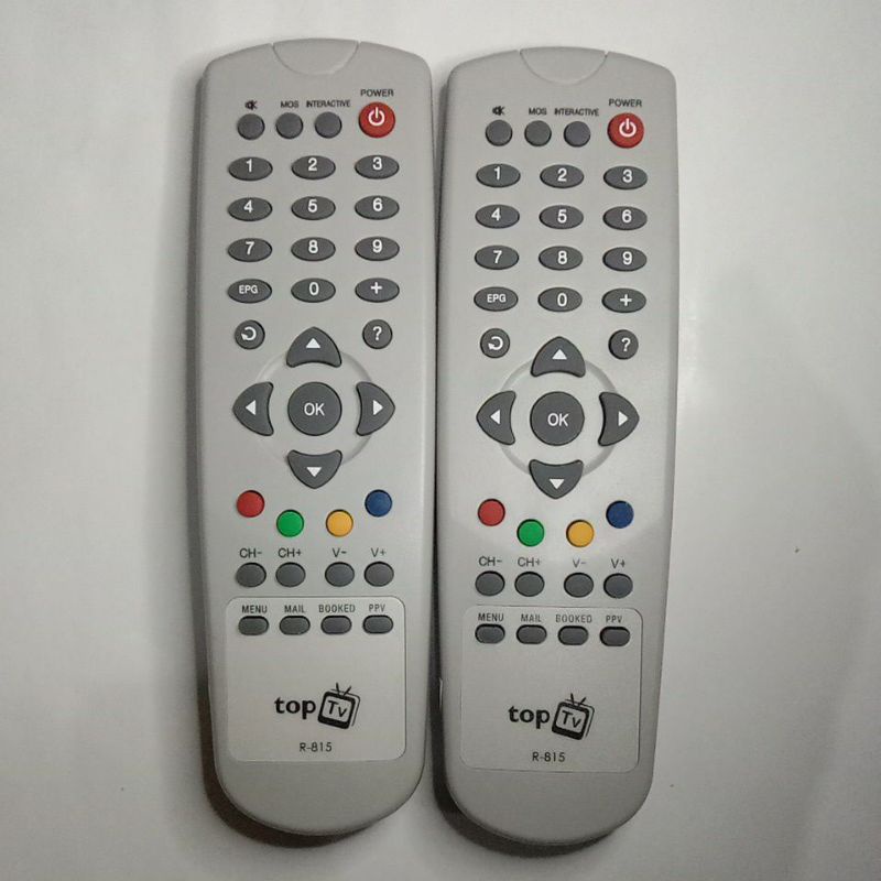 REMOTE RECEIVER PARABOLA TOP TV INDOVISION 100% ORIGINAL