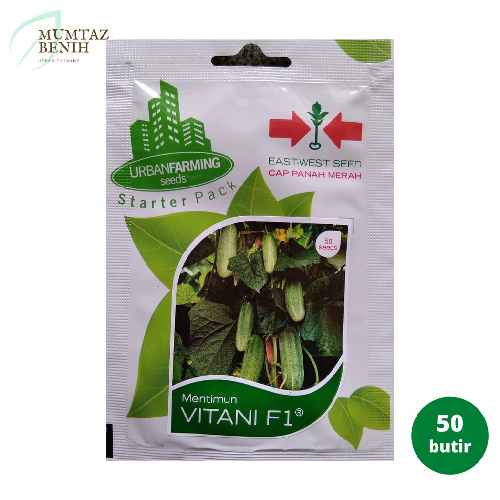 Benih Mentimun Lalap Vitani (Cap Panah Merah)