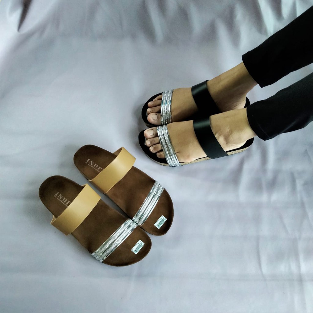 SANDAL BIRKEN WANITA JELLY ANDIN TRENDI - ( ANDINI-SERIES )