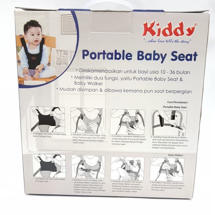 Makassar ! Portable Baby Seat &amp; Baby Walker Kiddy