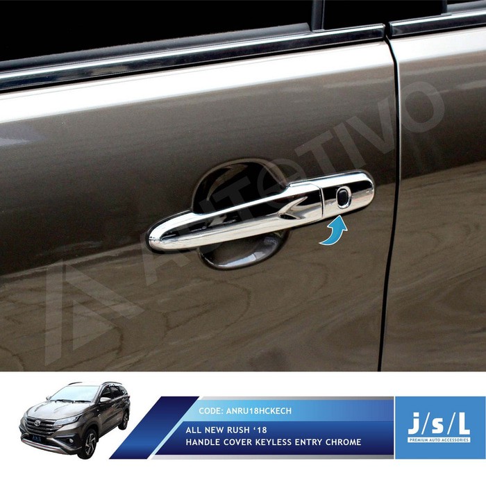 All New Rush Terios 2018 2019 2020 2021 2022 2023 2024 Aksesoris JSL Door Handle Cover Pegangan Pint