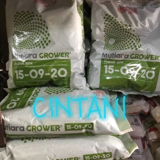 Pupuk NPK Mutiara Grower 15-09-20