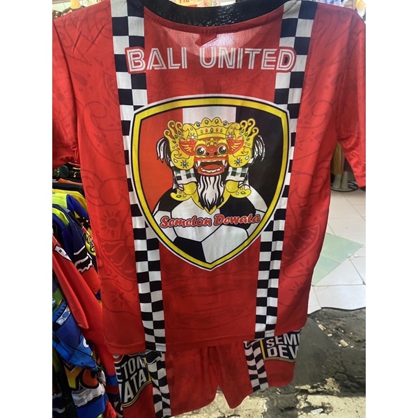 setelan anak bali united suporter printing