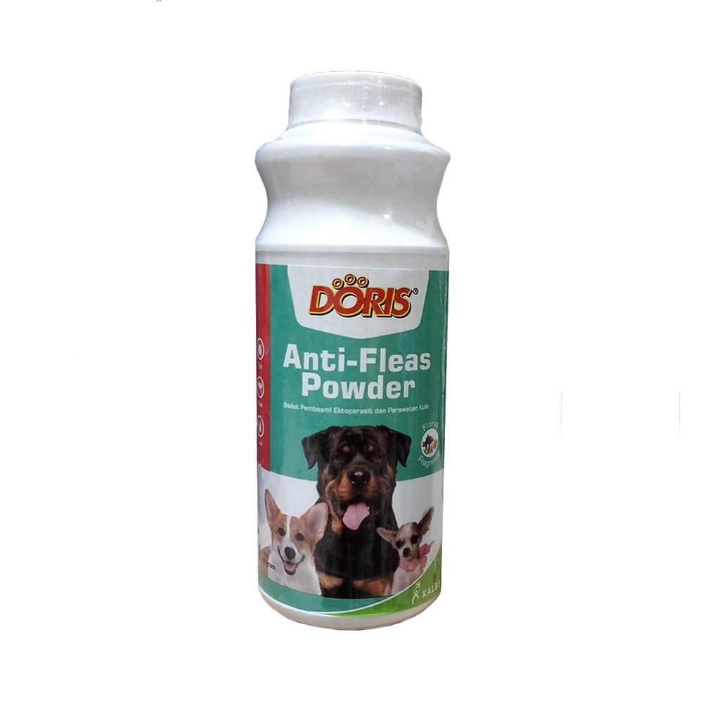 Doris DOG 100 gram - Bedak Anti Kutu &amp; Perawatan Kulit Anjing Murah