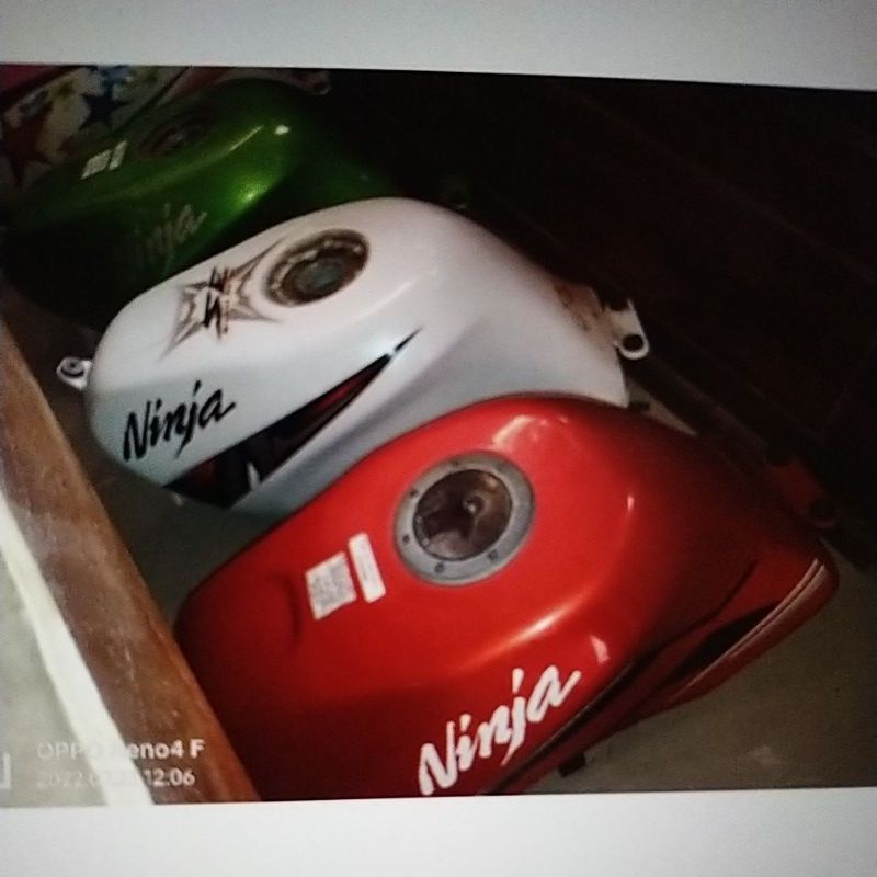 tangki ninja rr new rr old origibal copotan motor