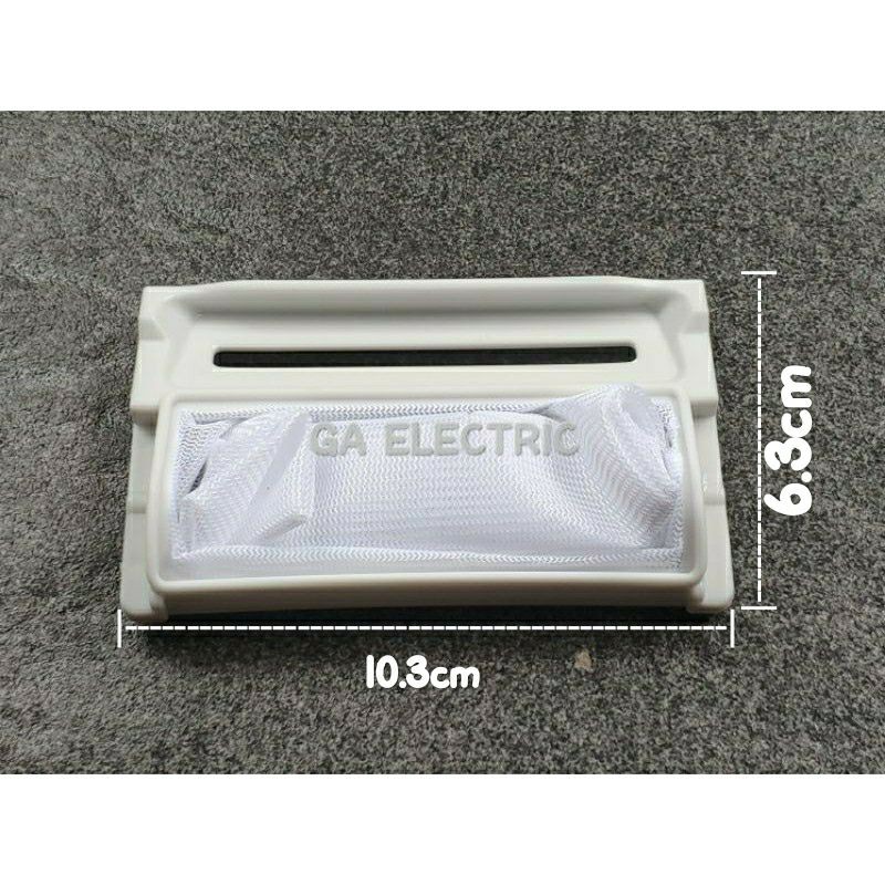 SARINGAN - FILTER AIR MESIN CUCI LG - POLYTRON ZEROMATIC TOP LOADING 6.3CM x 10.3CM