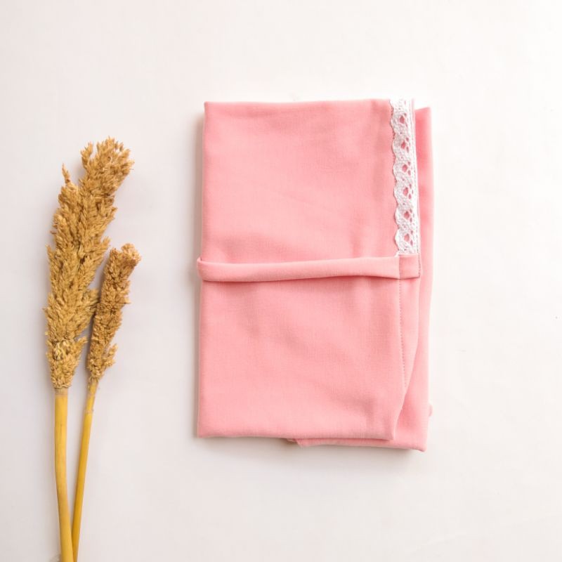 Jilbab anak Murah / Jilbab Gamis karisha/ Jilbab bayi by Pikapou-Jilbab Pink
