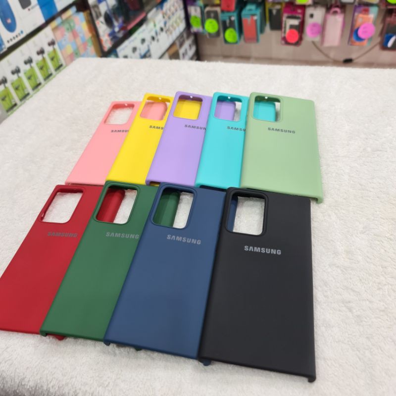 SAMSUNG GALAXY NOTE 20 ULTRA CASE SILICON ORIGINAL PREMIUM