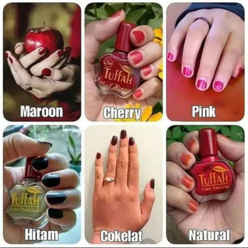 [BISA COD] Tuffah nail henna