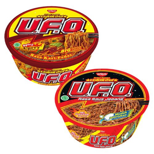 

NISSIN UFO MI GORENG SAUS JEPANG KARI PEDAS 88 GR