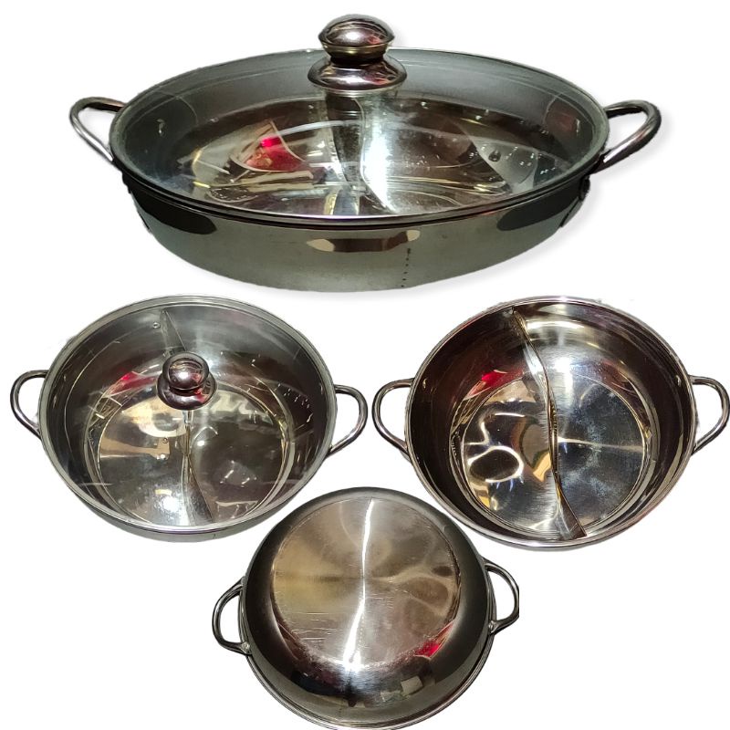 PANCI HOTPOT YIN YANG//PANCI HOTPOT DUA RASA//PANCI HOTPOT 30CM//