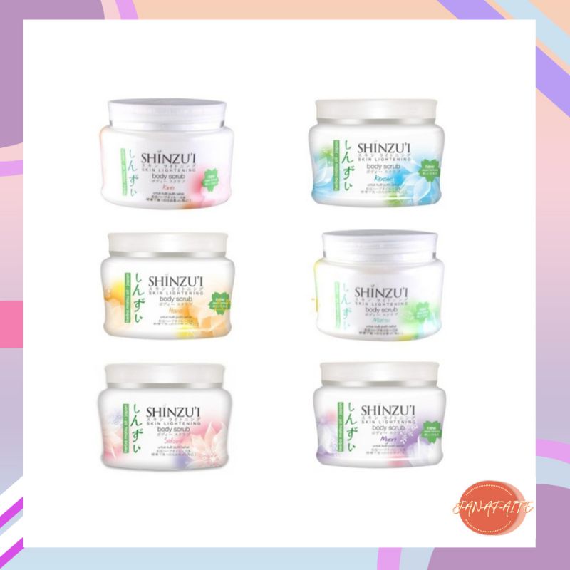 Shinzui Body Scrub 200gr | Lulur Shinzui | Body Scrub
