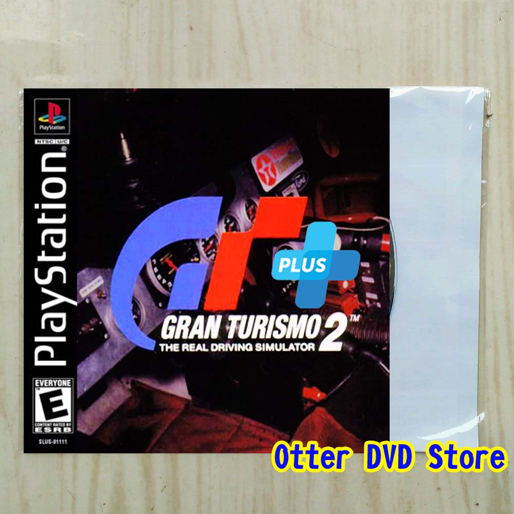 Kaset CD Game Ps1 Ps 1 Gran Turismo 2 Plus - Simulation Mode