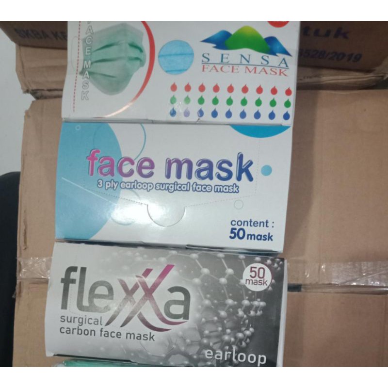 masker sensa 1 carton isi 50