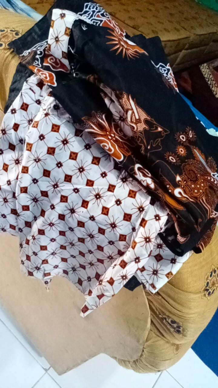 Couple Batik Keluarga || Setelan Couple Batik Ayah Ibu Anak Cewek Cowok || Couple Batik Family Gamis