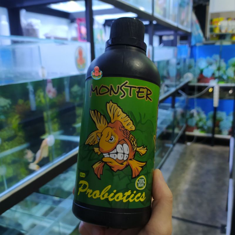 Monster Probiotics 500ml - Meningkatkan Kualitas Air, Nafsu Makan, Probiotik Probiotic