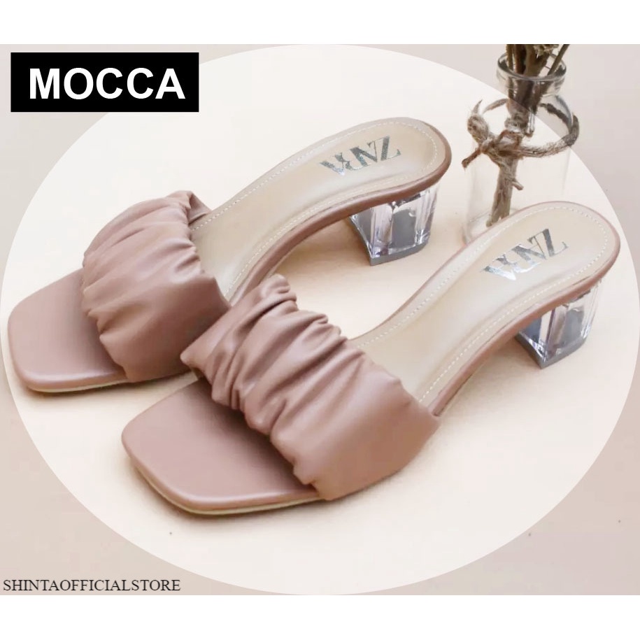 SHINTA - Sandal Wanita terbaru 2021 Hak Kaca ZARA || Sandal Hak Kaca Heel, wedges || Sandal Hak  Kac
