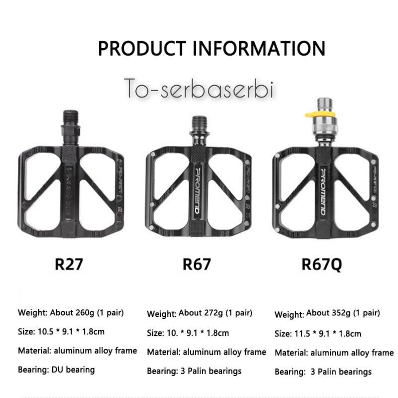 pedal promend r67q