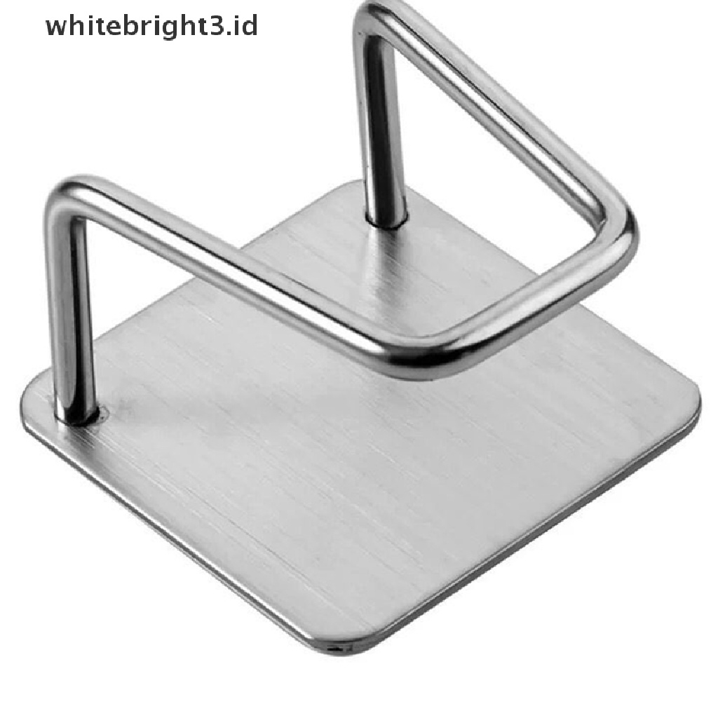 (whitebright3.id) Rak Pengering Spons Bahan Stainless Steel Untuk Wastafel Dapur