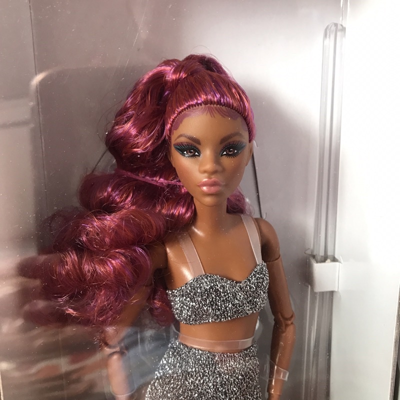 black barbie with bangs