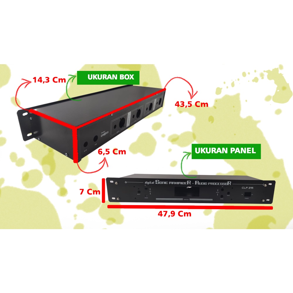 Box BBE LCD Audio Processor CLF 215