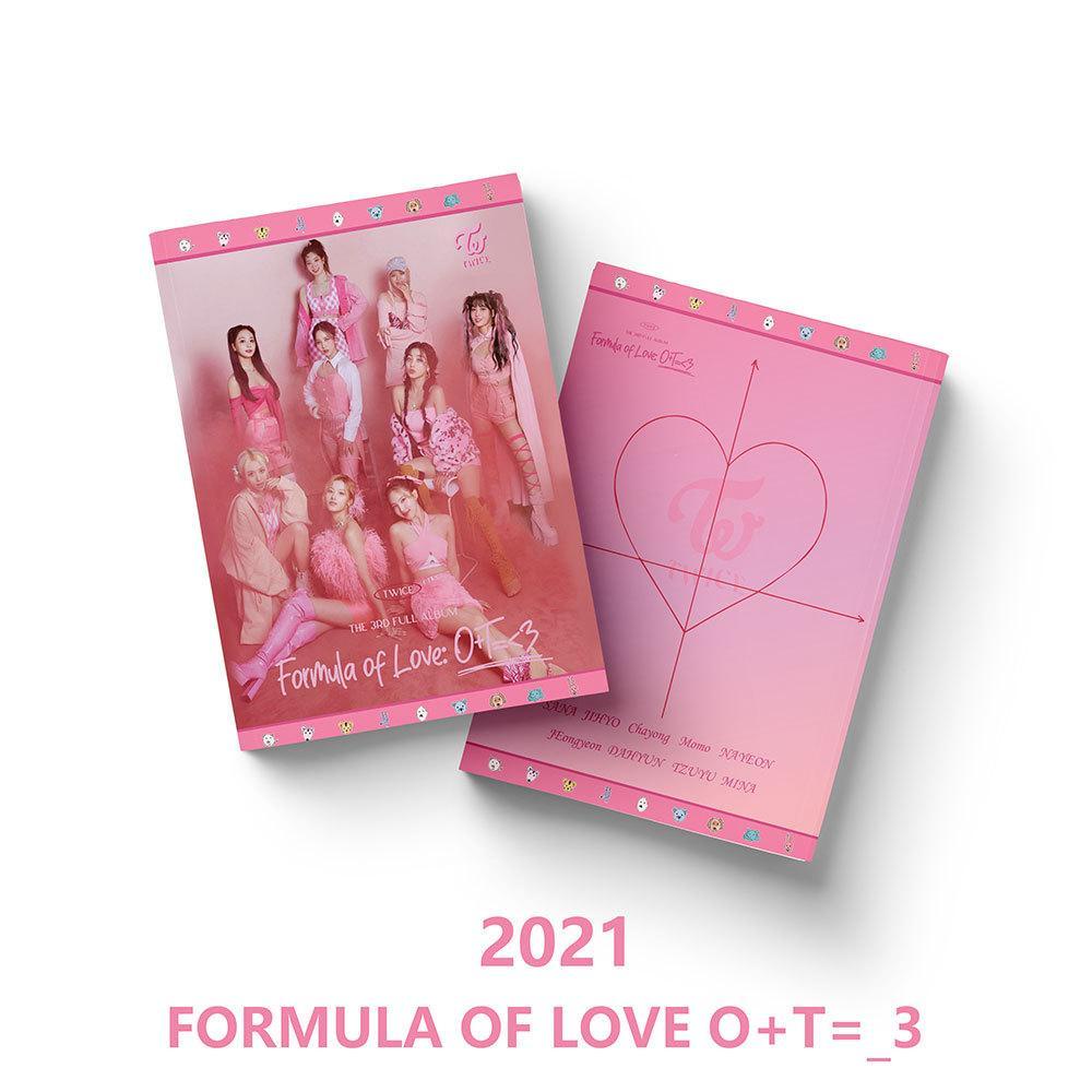 Album Foto 3 Poster Kpop Twice Girl Group FORMULA OF LOVE O + T = = Zhou Tzuyu Untuk Koleksi