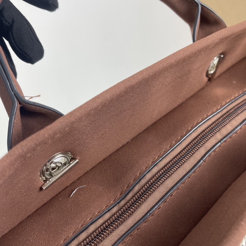 Tas Tote Bag Wanita Friska Bag Import Tali Kombinasi Tas Bahu Wanita Kekinian Totebag Besar RZ Bag