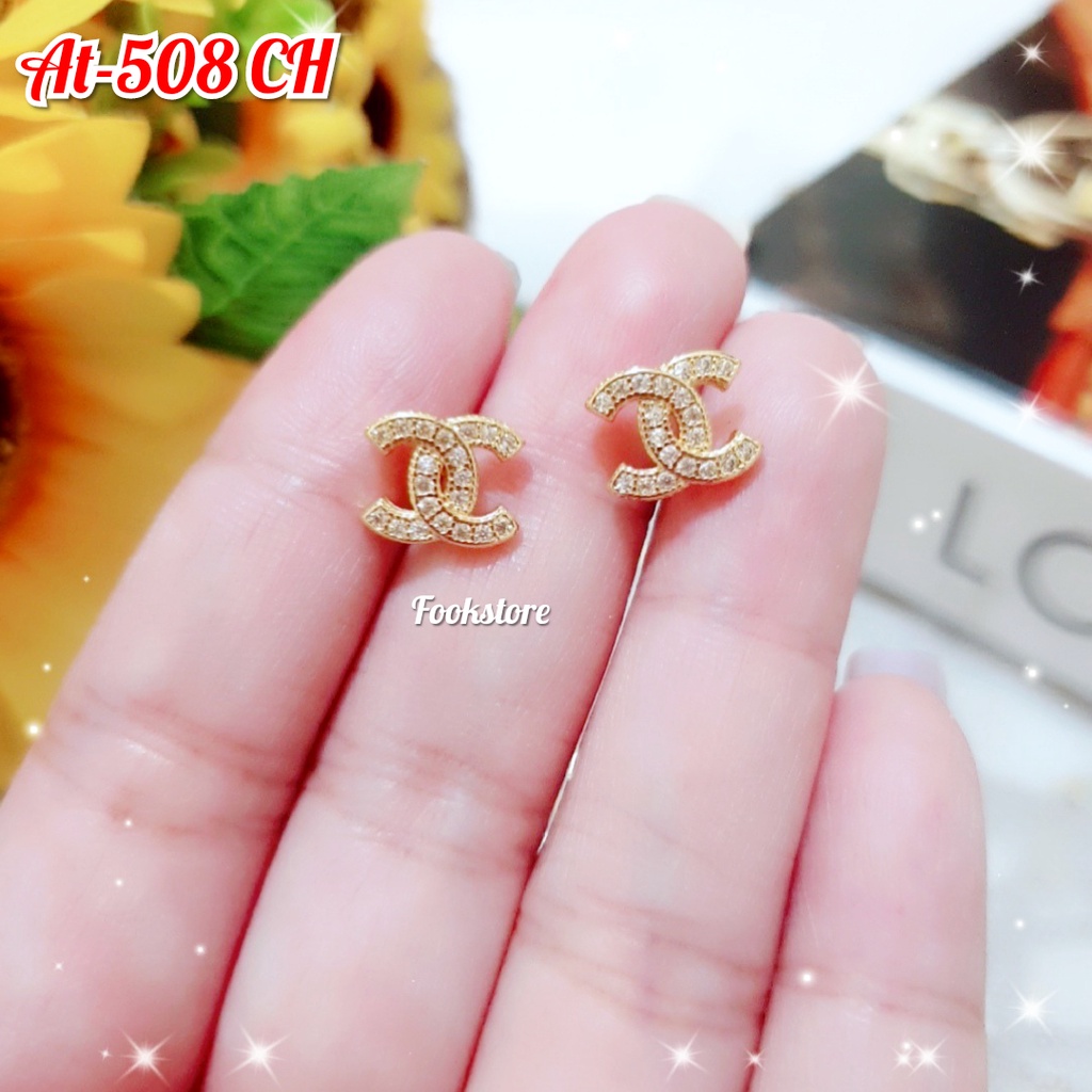 BARU Xuping Jewelry Anting Wanita Giwang Mata Swarovski / Anting Tusuk-AT-508 CH