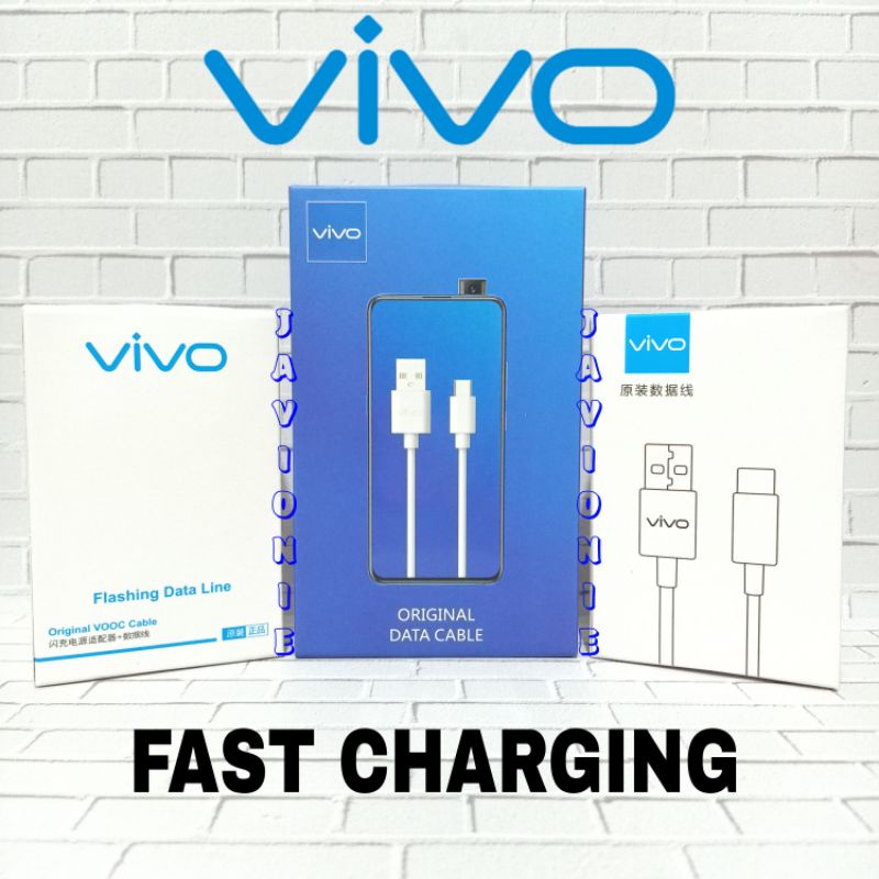 VIVO Kabel Data Charger Casan Cas V9 V11i V11 V15 PRO 2A Fast Charging MICRO USB