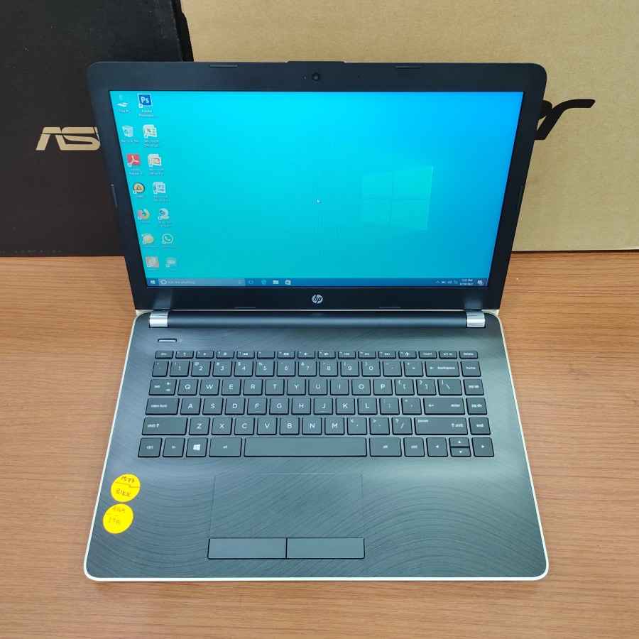 LAPTOP HP RAM 4GB HDD 1TB WINDOWS 10 ZOOM SIAP PAKAI MULUS