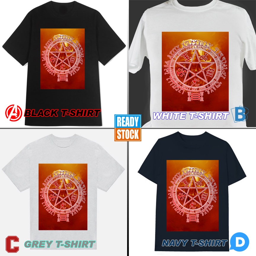 HELLSING Pentagram Seal Tshirt