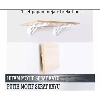  MEJA  LIPAT DINDING  MEJA  LIPAT 60X40 CM M6040 Shopee  