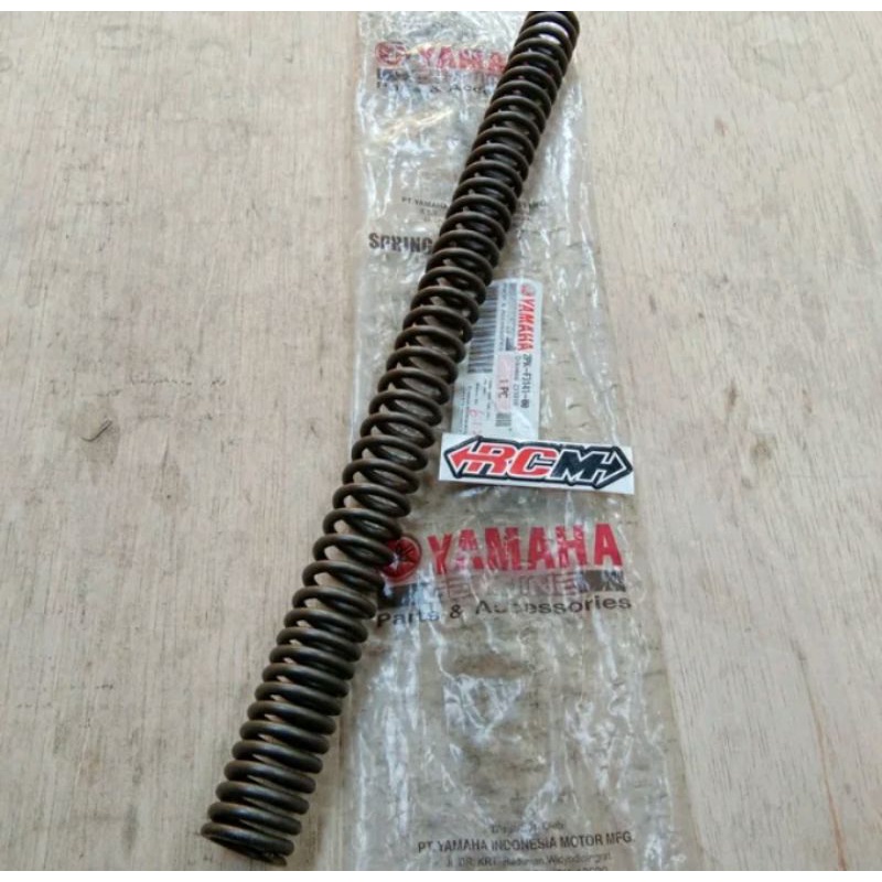 HARGA PRBJI PER SHOCK SKOK SHOCKBEKER SHOCKBEAKER SHOCK BEKER DEPAN DPN R15 R 15 R-15 ORI ORIGINAL YAMAHA YGP ASLI 2PK-F3141-00  PANJANG 38.5CM   HARGA PER BIJI    JAMINAN ORIGINAL YAMAHA YGP PARTS