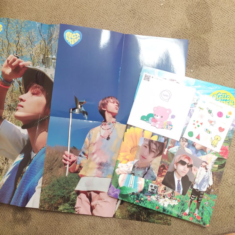 UNSEALED HELLO FUTURE ALBUM FUTURE VERSION NCT DREAM, PHOTOCARD RENJUN FUTURE,PHOTOCARD JISUNG AGENT