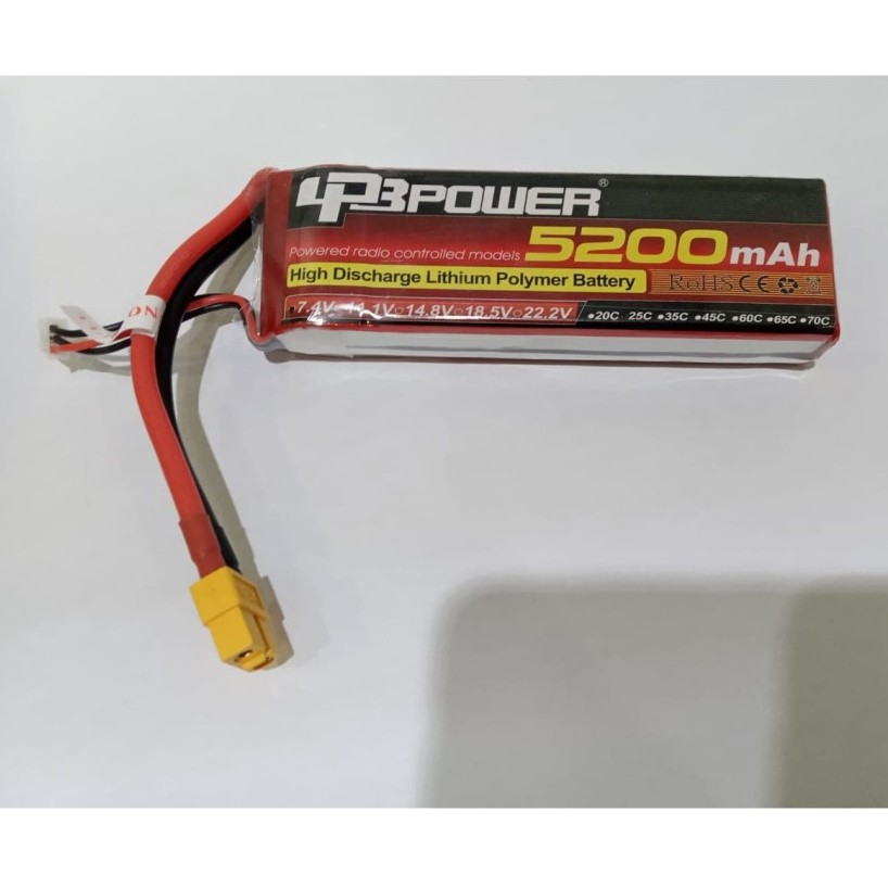 Battery Lipo LPB Nano 5200mah 2S 25C