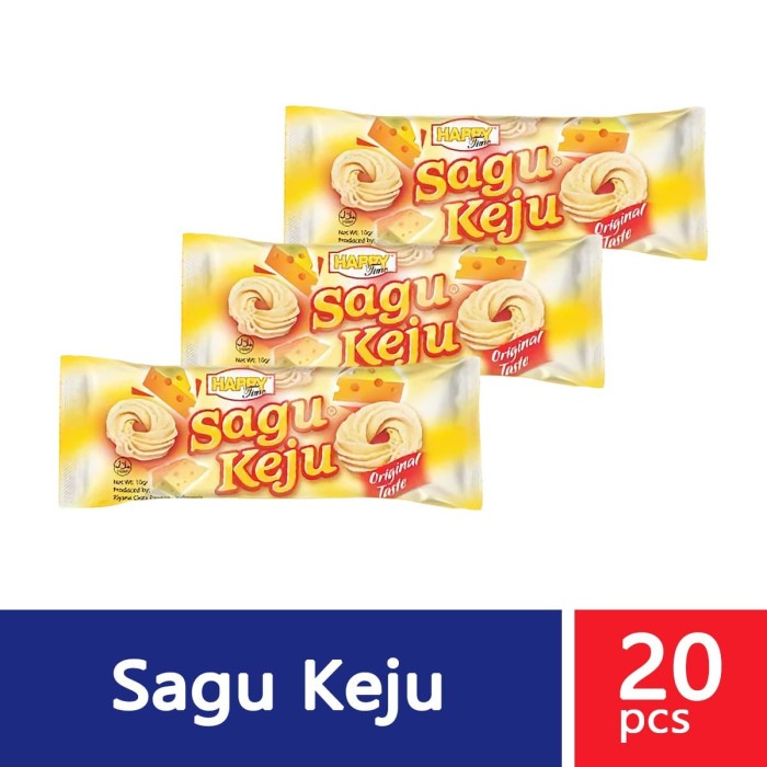 

Tr20Re Happy Time Sagu Keju Isi 20 Pcs Ht51G