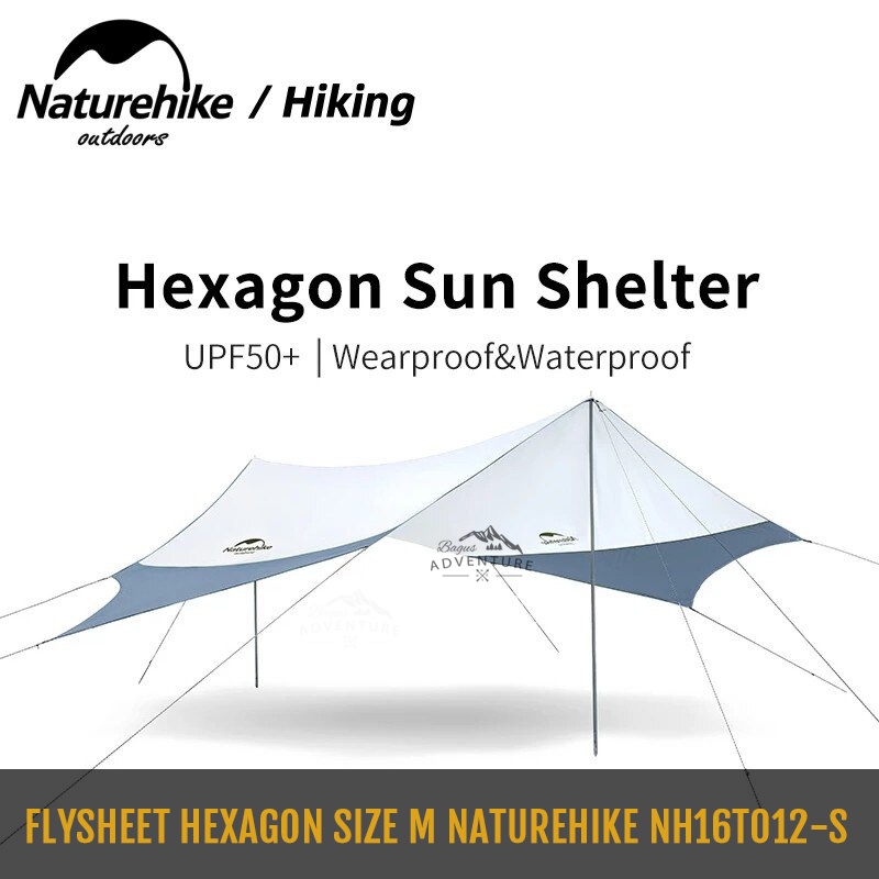 FLYSHEET HEXAGON SIZE M NATUREHIKE NH16T012-S