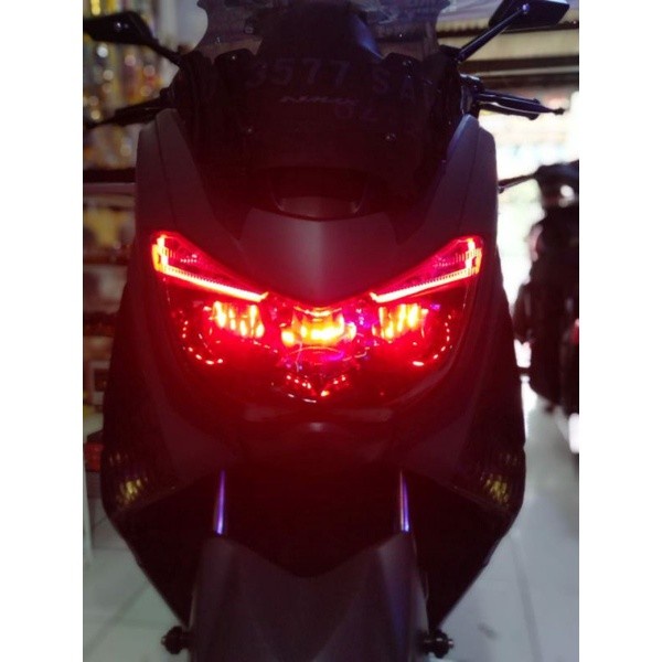 LAMPU LED DEMON EYES DEVIL EYES MOTOR LED - Merah