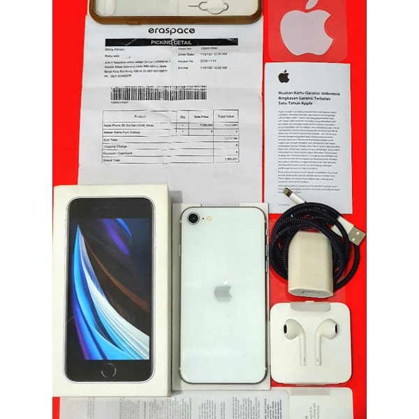 Iphone SE 2020 Resmi iBox Second Original 100%