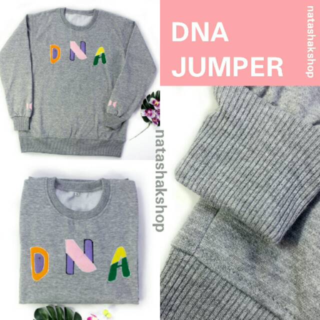 Sweater bts dna/sweater bts dna murah /sweater bts murah