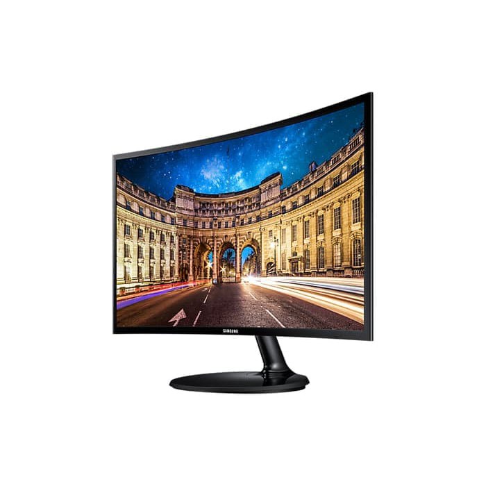 Monitor Samsung 24&quot; Inch Curved LED C24F390 Garansi Resmi C24F390FHE