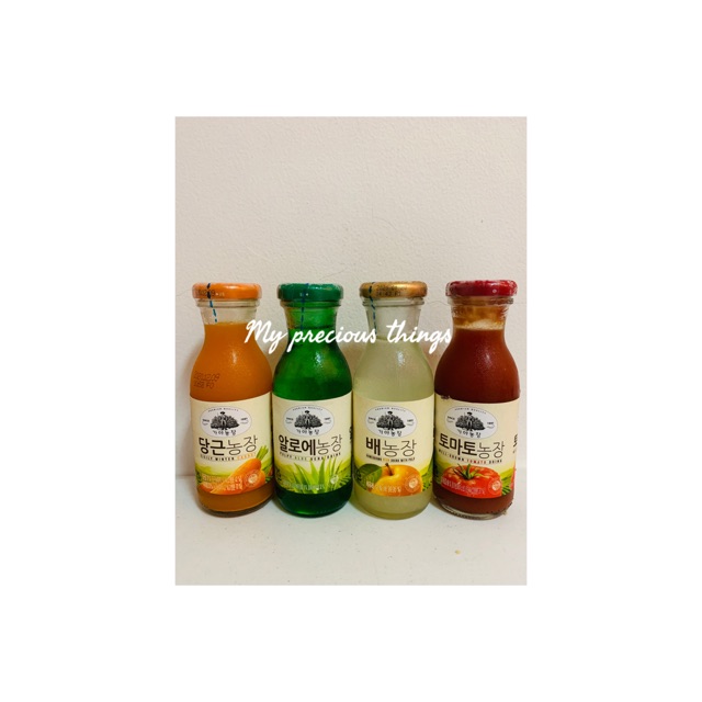 

Minuman buah / jus korea - gaya farm 180ml