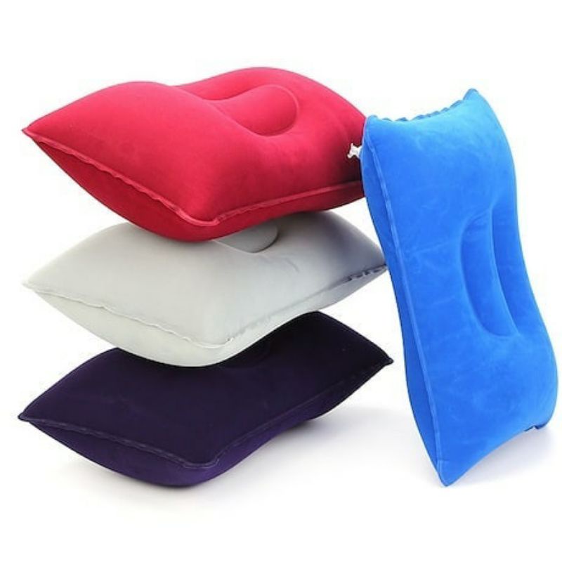 Bantal Tiup Travel Hiking Camping Bantal Portable