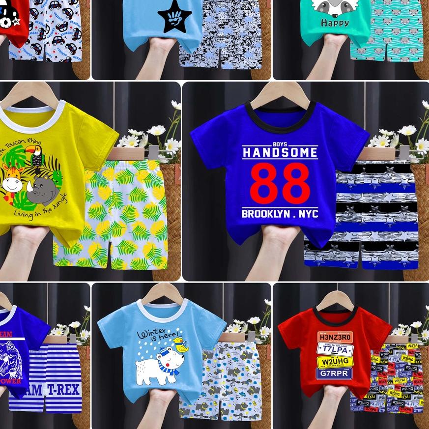 ♪ VALMELO SETELAN ANAK LAKI LAKI /BAJU ANAK ➩