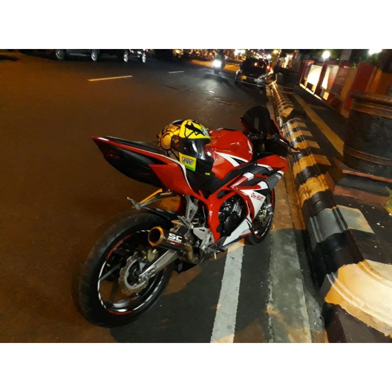 Knalpot SC PROJECT Carbon Honda CBR250RR Full System ( PNP )
